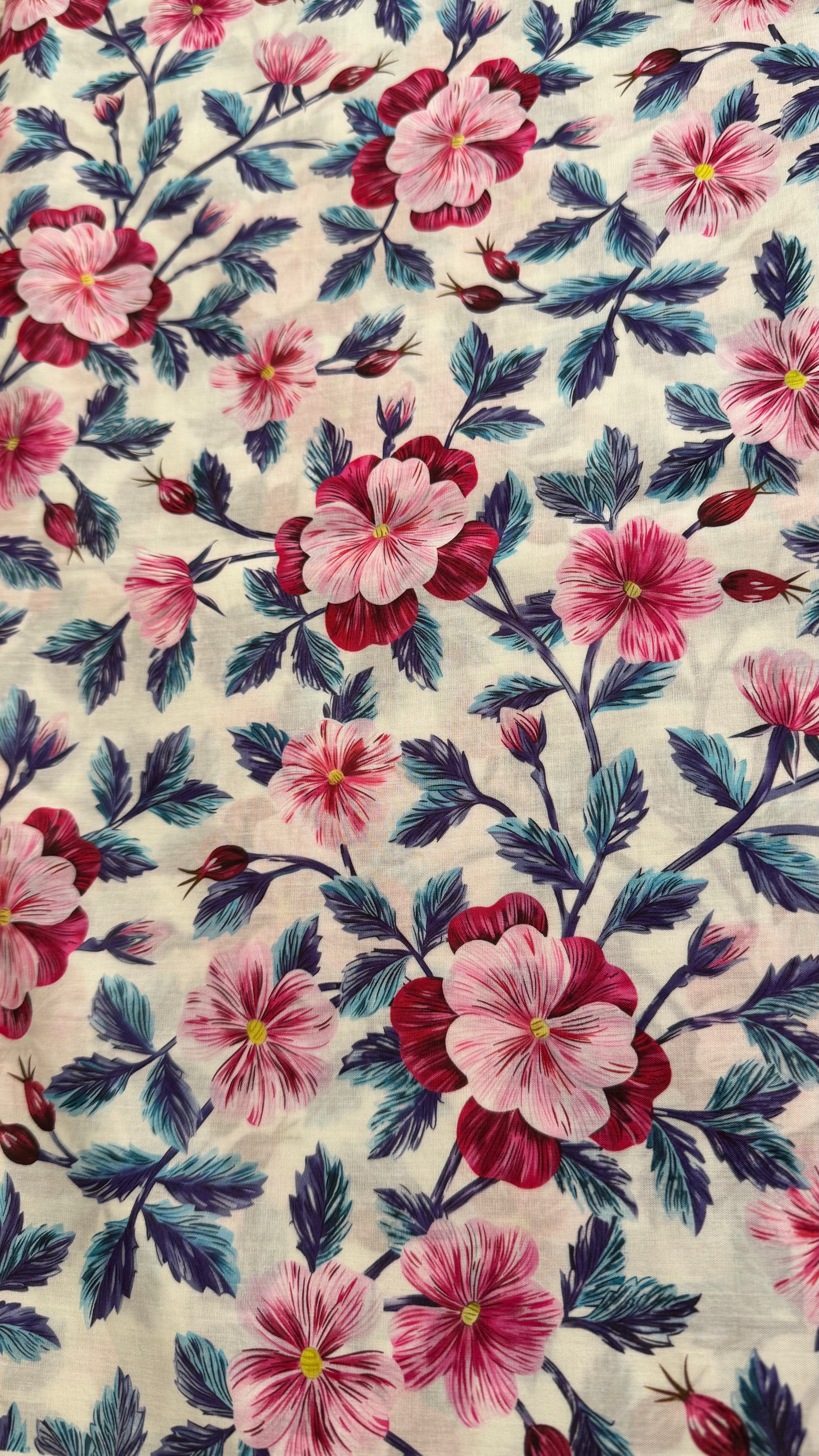 Floral Cotton Fabric